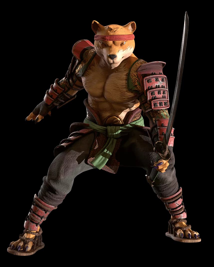 katana inu characters